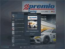 Tablet Screenshot of katalog.premio-tuning.de